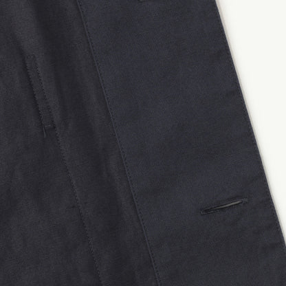 COTTON LINEN TWILL BLOUSON
