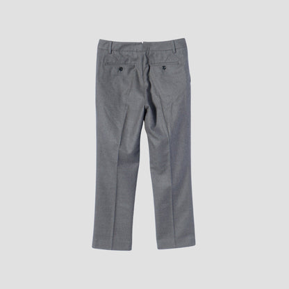 FINE WOOL FLANNEL TROUSERS