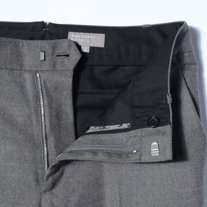 FINE WOOL FLANNEL TROUSERS