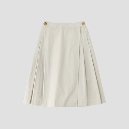 MATT COTTON TWILL SKIRT