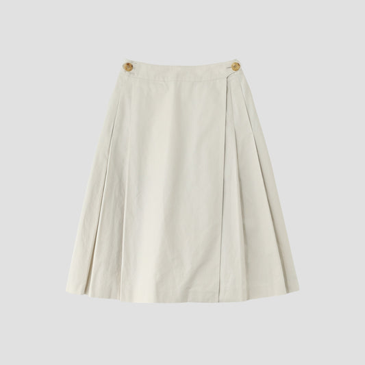 MATT COTTON TWILL SKIRT