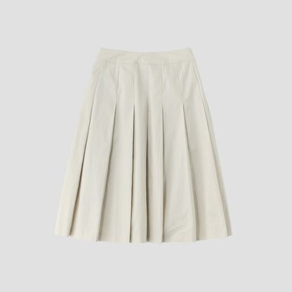 MATT COTTON TWILL SKIRT