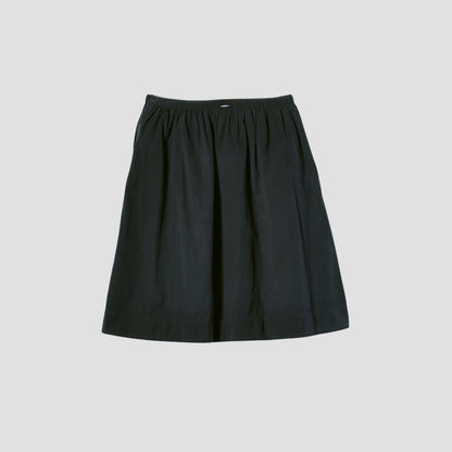 GARMENT DYE VINTAGE POPLIN SKIRT