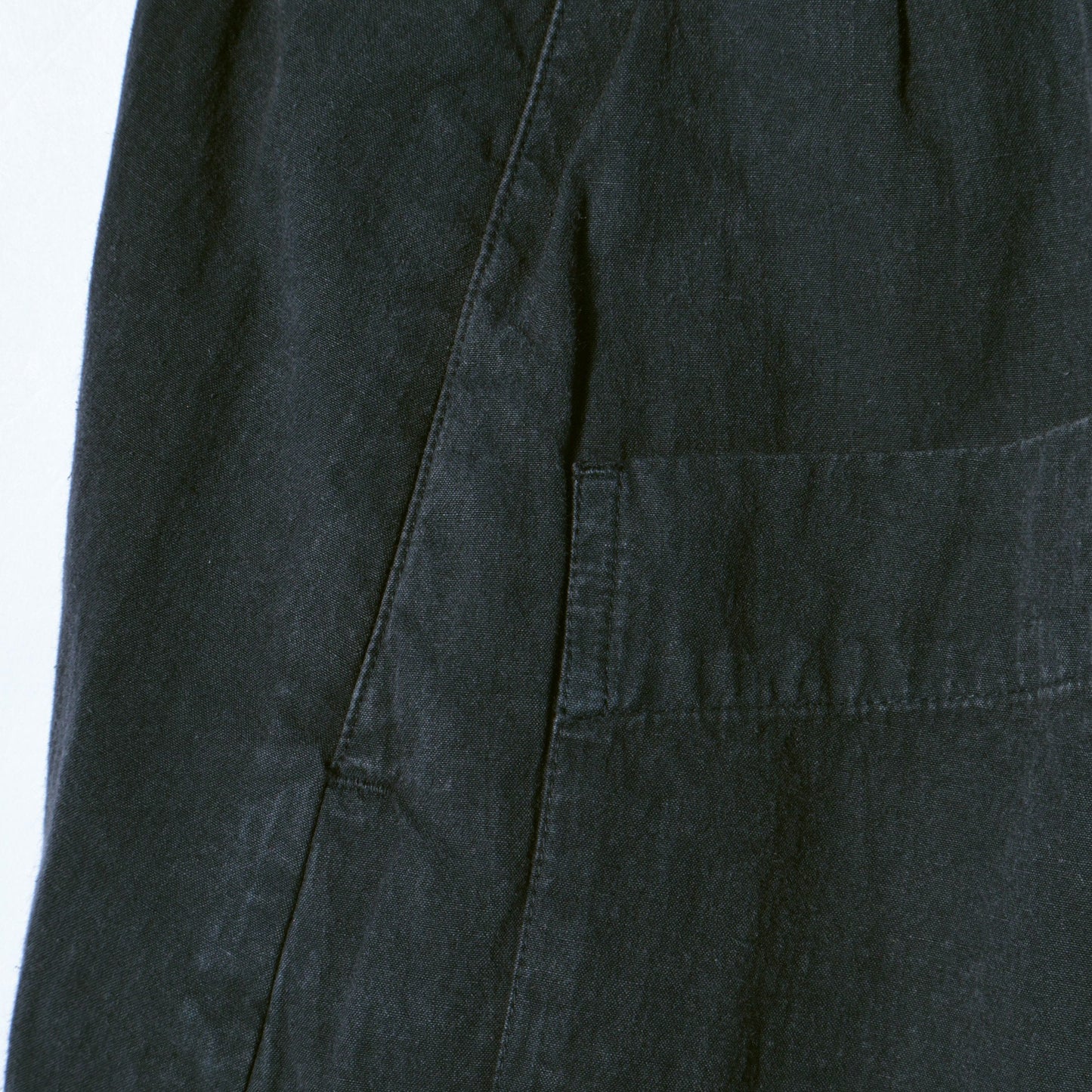 GARMENT DYE VINTAGE POPLIN SKIRT