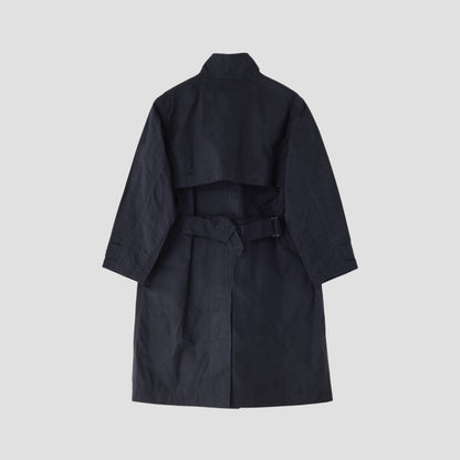 WASHED WAXED COTTON COAT