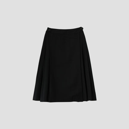LIGHTWEIGHT FLANNEL SKIRT