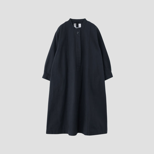 WORN COTTON WOOL TWILL DRESS