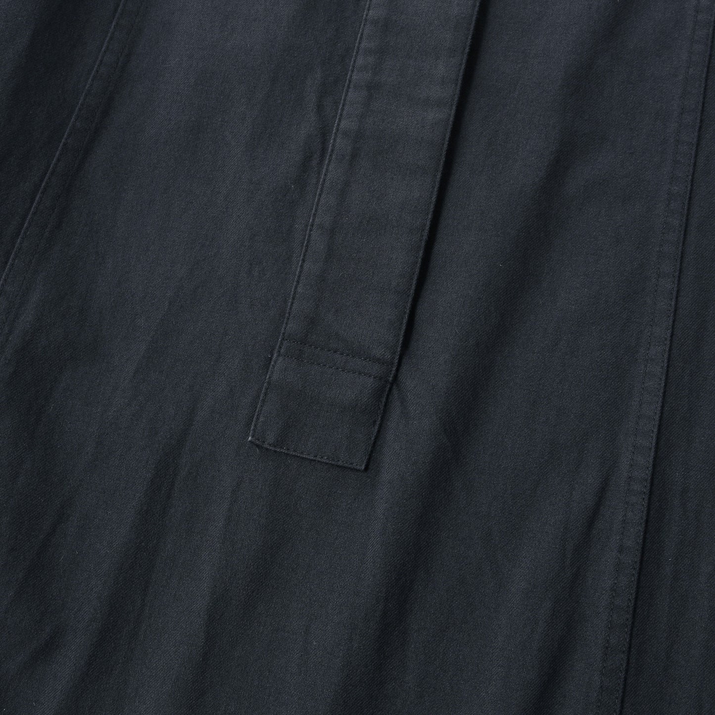 WORN COTTON WOOL TWILL DRESS