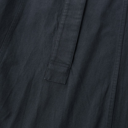 WORN COTTON WOOL TWILL DRESS