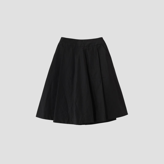 COTTON LINEN DRILL SKIRT