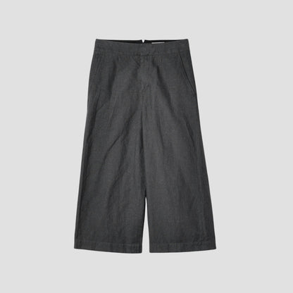 COTTON LINEN TROUSERS