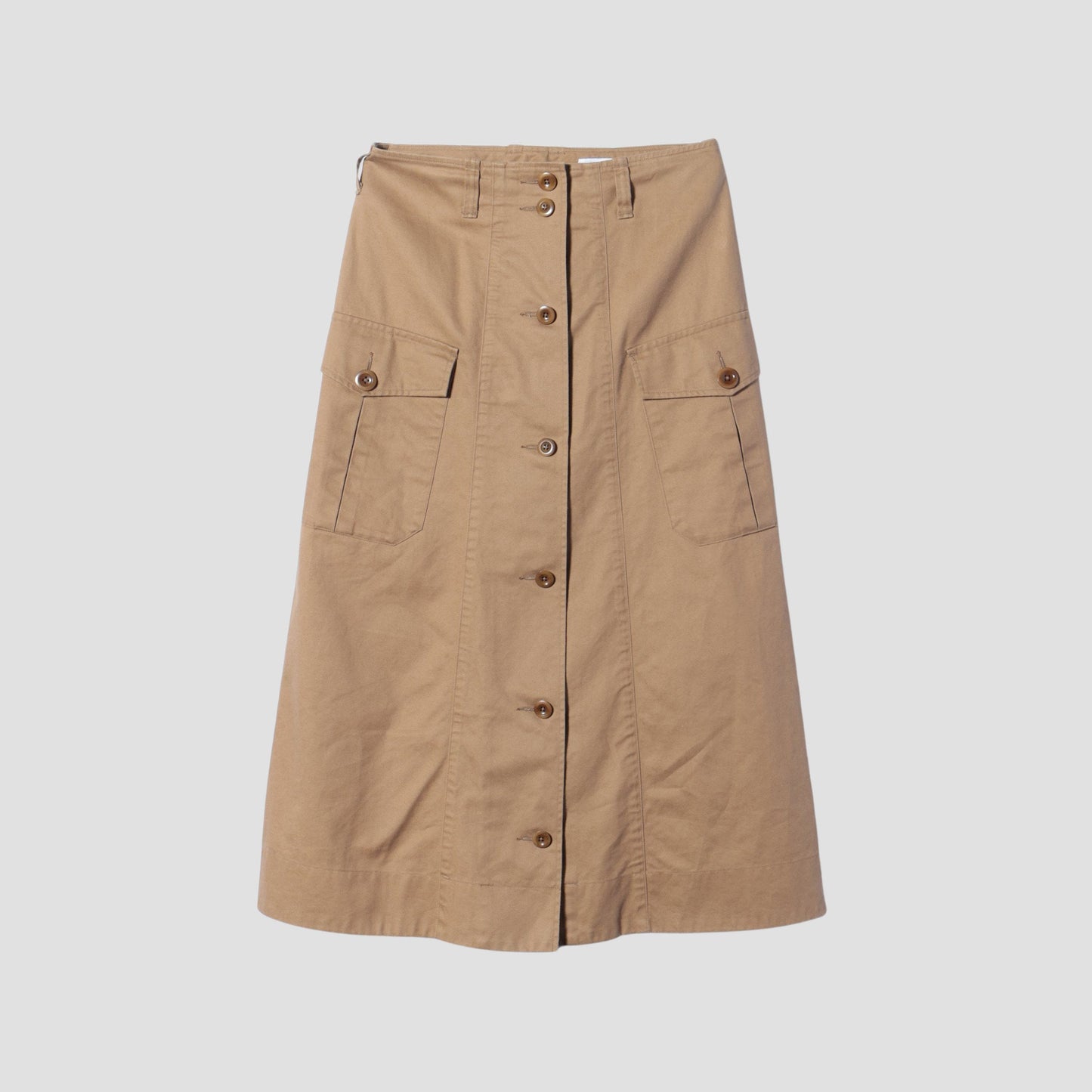 JAPANESE COTTON LINEN DRILL SKIRT