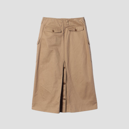 JAPANESE COTTON LINEN DRILL SKIRT