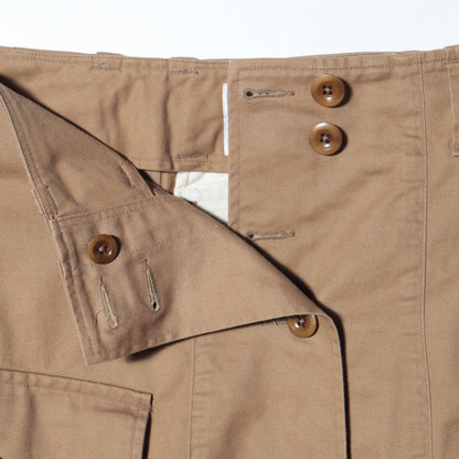 JAPANESE COTTON LINEN DRILL SKIRT