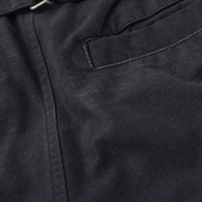DENSE COTTON WOOL TROUSERS