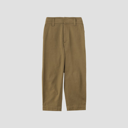 COTTON TWILL TROUSERS
