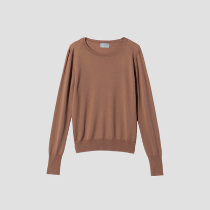 RELAXED CREW NECK JUMPER KNIT