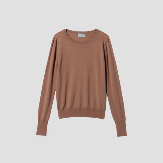 RELAXED CREW NECK JUMPER KNIT