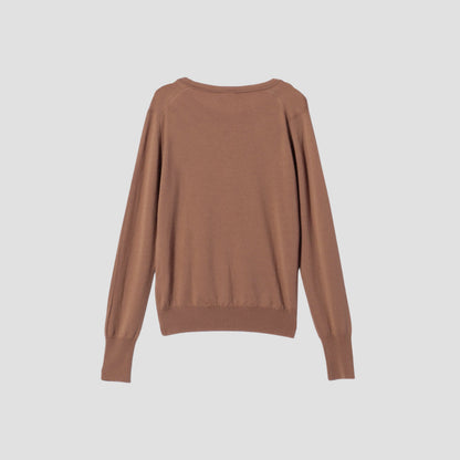 RELAXED CREW NECK JUMPER KNIT