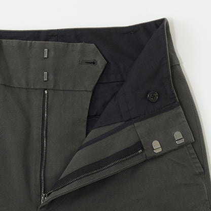 COTTON TWILL TROUSERS