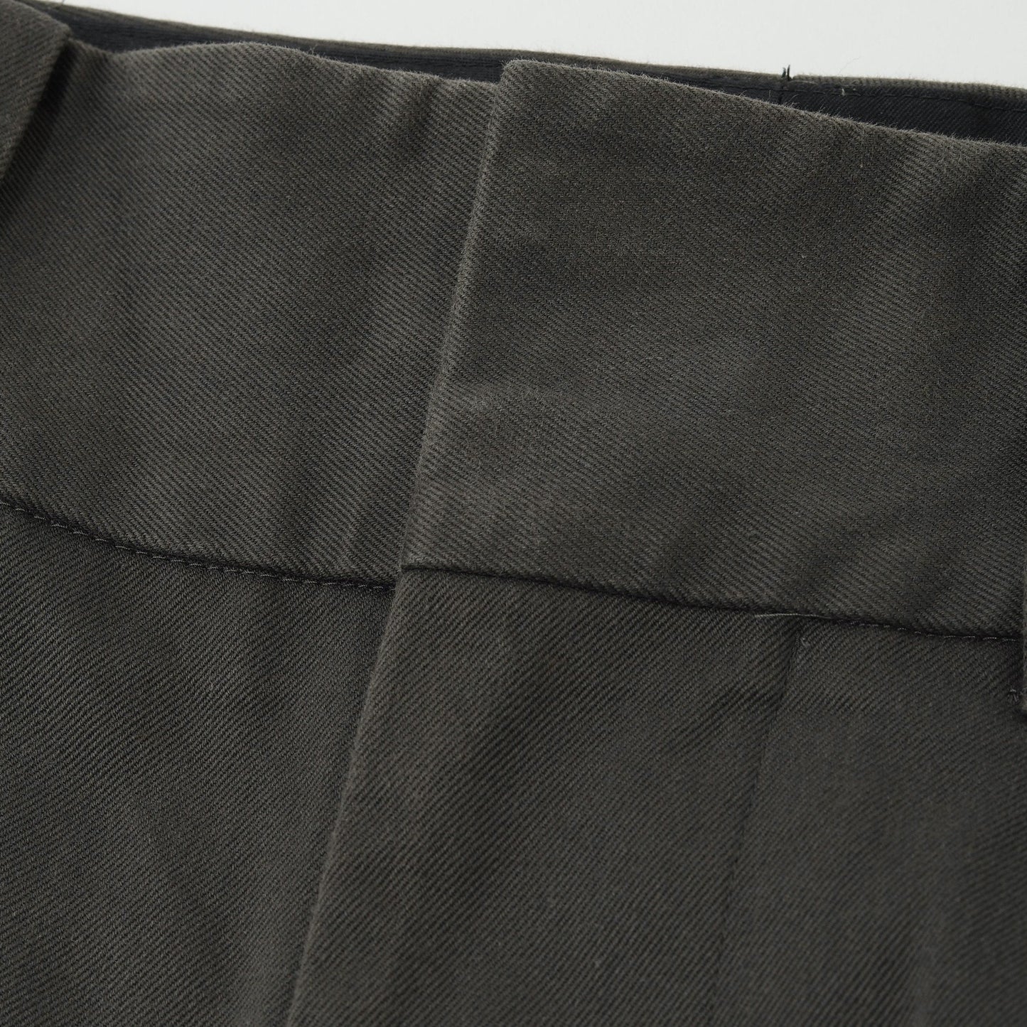 COTTON TWILL TROUSERS