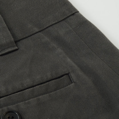 COTTON TWILL TROUSERS