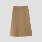 LIGHT COTTON TWILL SKIRT