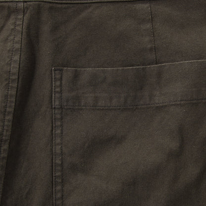 ROUGH COTTON CANVAS TROUSERS