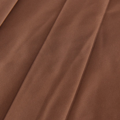 PLAIN WEAVE BLEND SKIRT