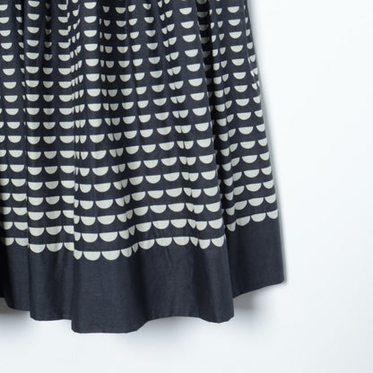HALF MOON COTTON DRESS