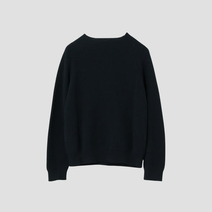 WOOL COTTON JUMPER KNIT