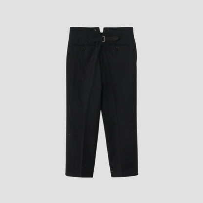 TOUGH WOOL SERGE TROUSERS