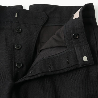 TOUGH WOOL SERGE TROUSERS