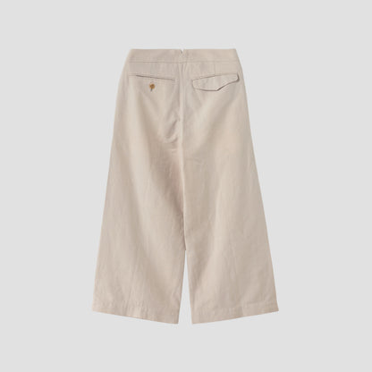 COTTON LINEN TROUSERS