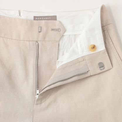 COTTON LINEN TROUSERS