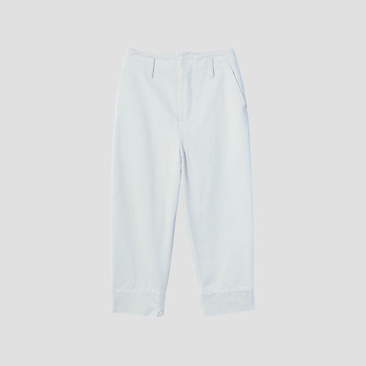 ORGANIC COTTON TWILL TROUSERS