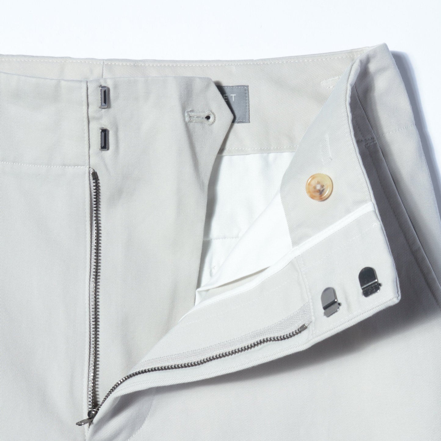 ORGANIC COTTON TWILL TROUSERS