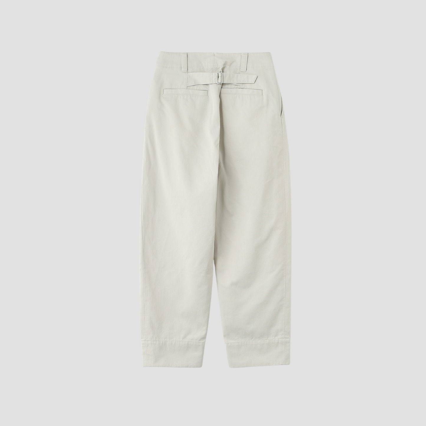 ORGANIC COTTON TWILL TROUSERS