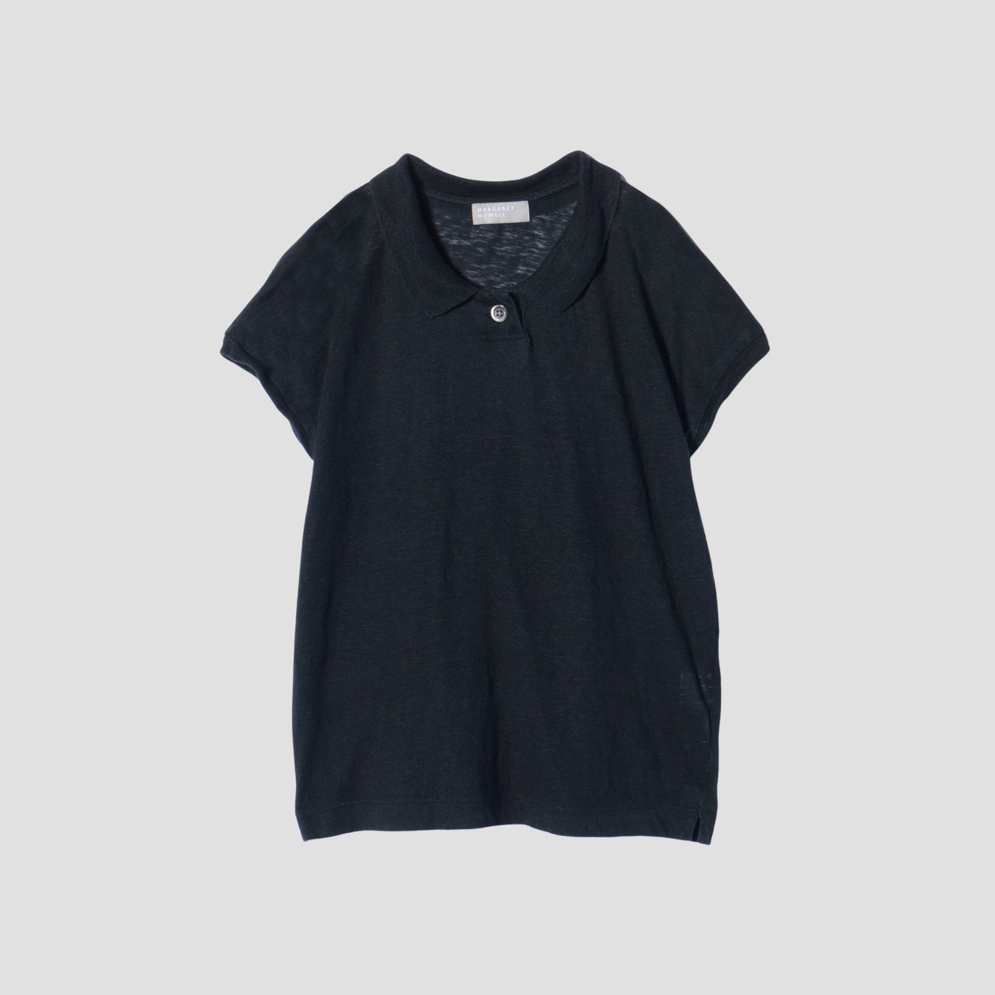 FINE LINEN JERSEY POLO