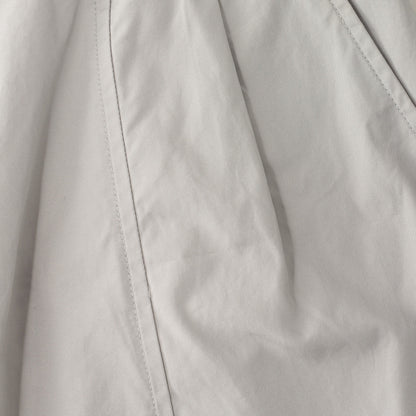 FINE COMPACT COTTON POPLIN SKIRT