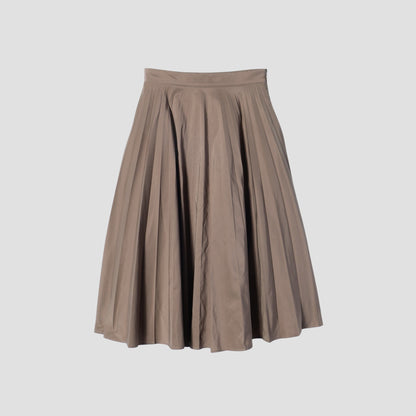 PLAIN WEAVE BLEND SKIRT