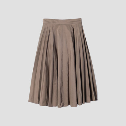 PLAIN WEAVE BLEND SKIRT