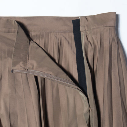 PLAIN WEAVE BLEND SKIRT