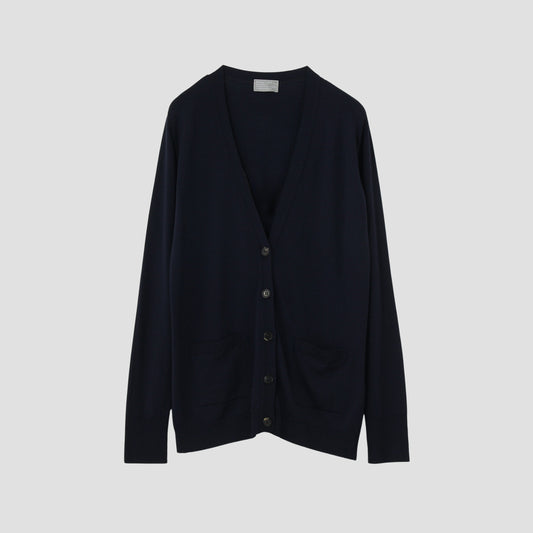 BASIC MERINO CARDIGAN KNIT