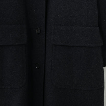 LAMBSWOOL MELTON COAT
