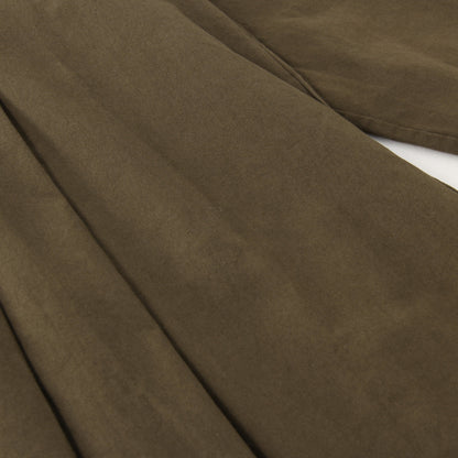 STIFF COTTON POPLIN DRESS
