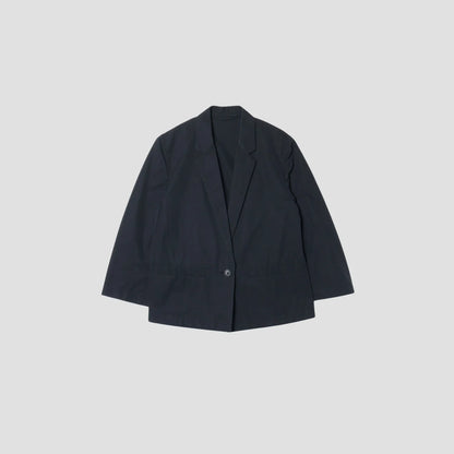 WASHED YARN DYE POPLIN JACKET