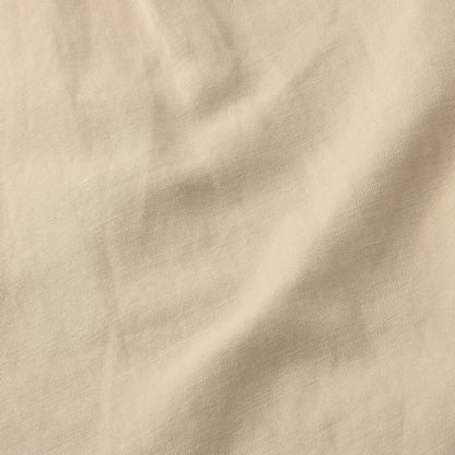 COTTON LINEN TWILL DRESS