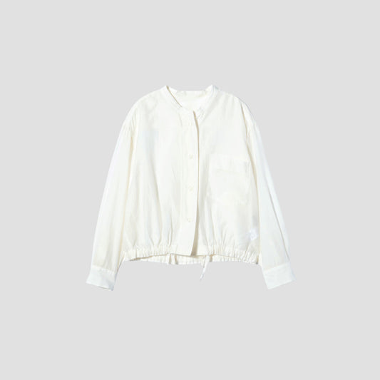 SHEER COTTON SILK SHIRT
