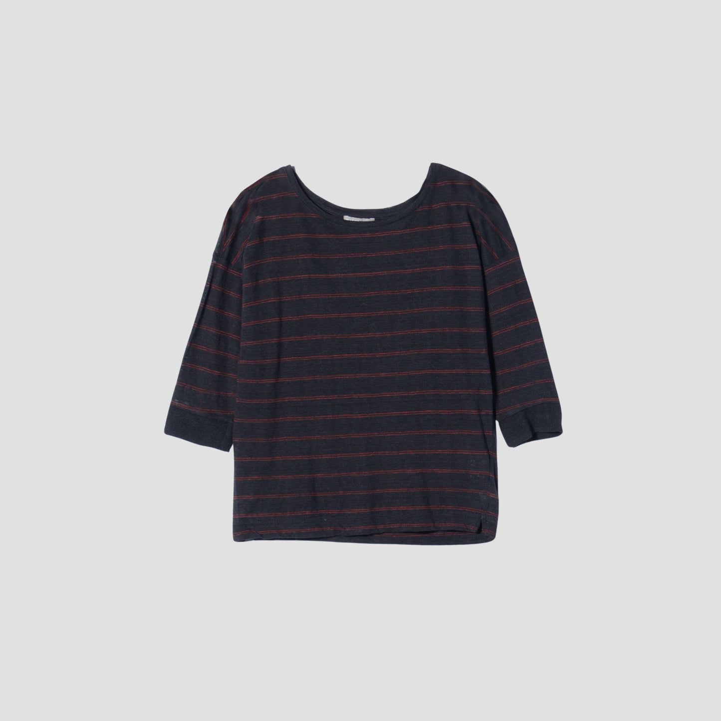 LINEN STRIPE JERSEY